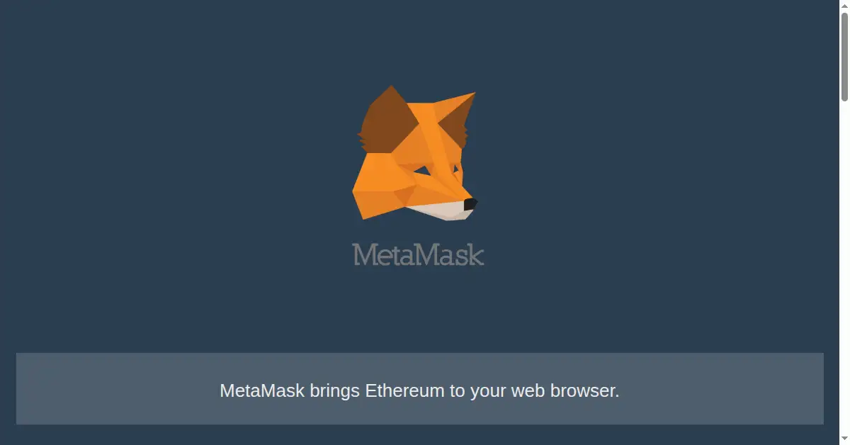 metamask.io as the Internet Archive first saved it, 8 Mar 2016