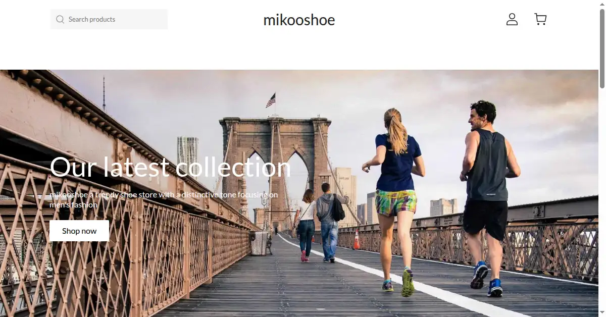 mikooshoe.com as the Internet Archive first saved it, 9 Mar 2024