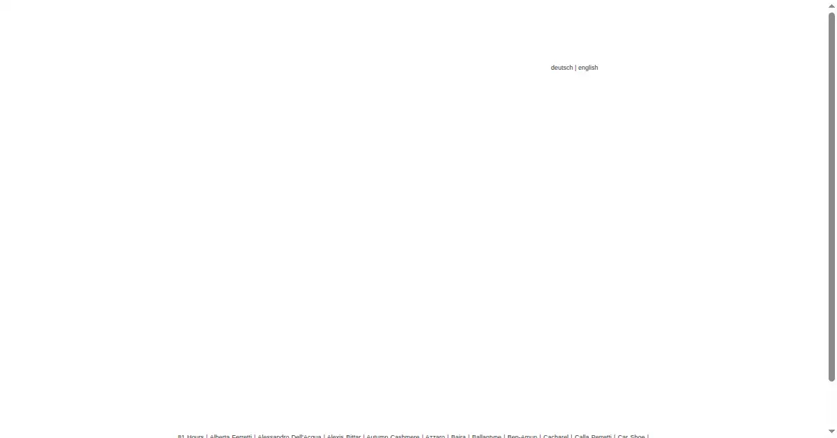 mytheresa.com as the Internet Archive first saved it, 2 Jan 2007