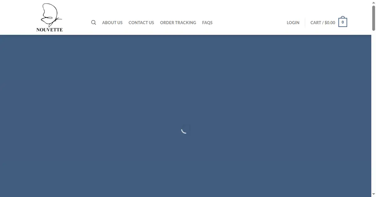 nouvette.com as the Internet Archive first saved it, 24 Mar 2021