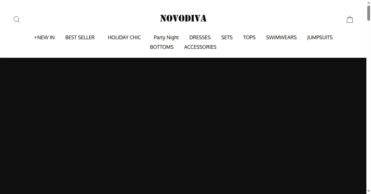novodiva.com as the Internet Archive first saved it, 19 Apr 2024