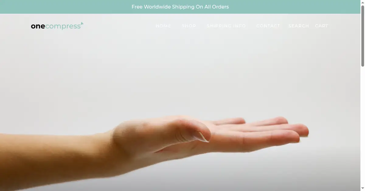 onecompress.com as the Internet Archive first saved it, 26 Jun 2019