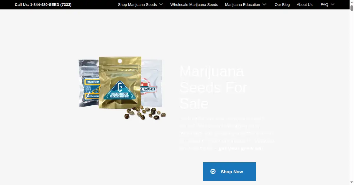 pacificseedbank.com as the Internet Archive first saved it, 25 Jun 2019
