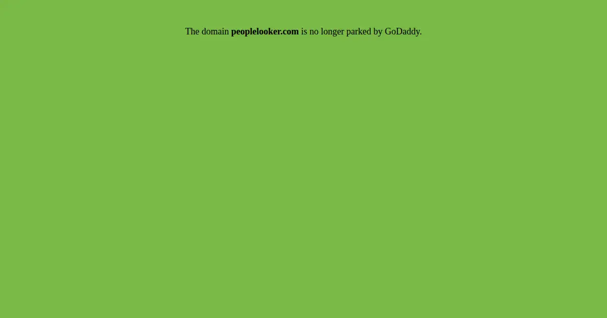 peoplelooker.com as the Internet Archive first saved it, 7 Mar 2016