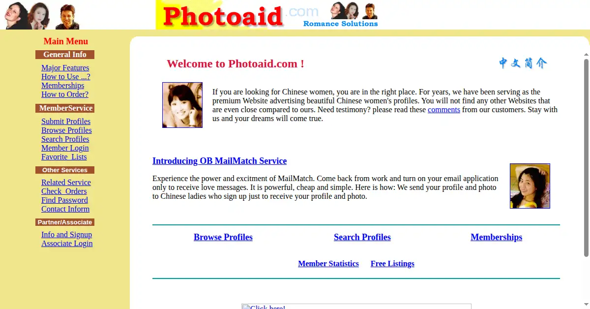 photoaid.com as the Internet Archive first saved it, 2 Oct 1999