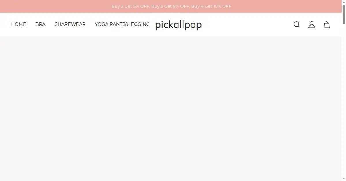 pickallpop.com as the Internet Archive first saved it, 24 May 2022