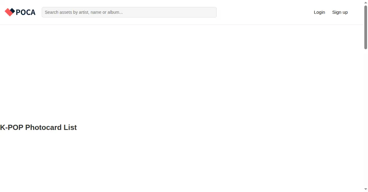 pocamarket.com as the Internet Archive first saved it, 27 Feb 2022