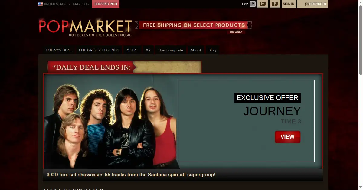 popmarket.com as the Internet Archive first saved it, 10 Aug 2011