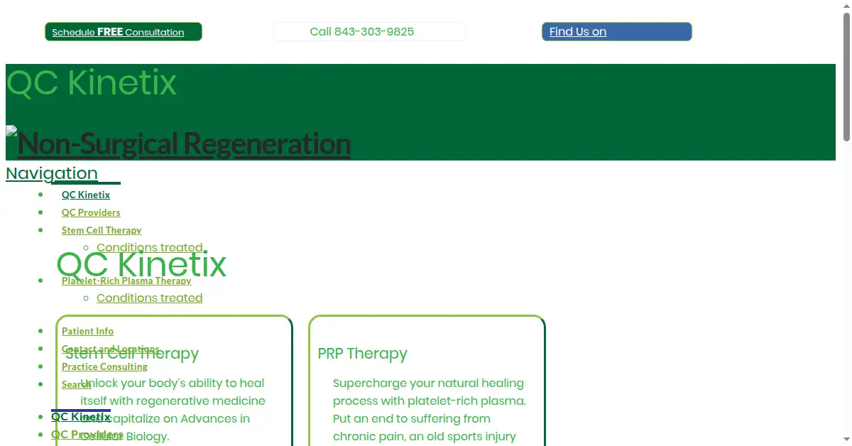 qckinetix.com as the Internet Archive first saved it, 24 Oct 2017