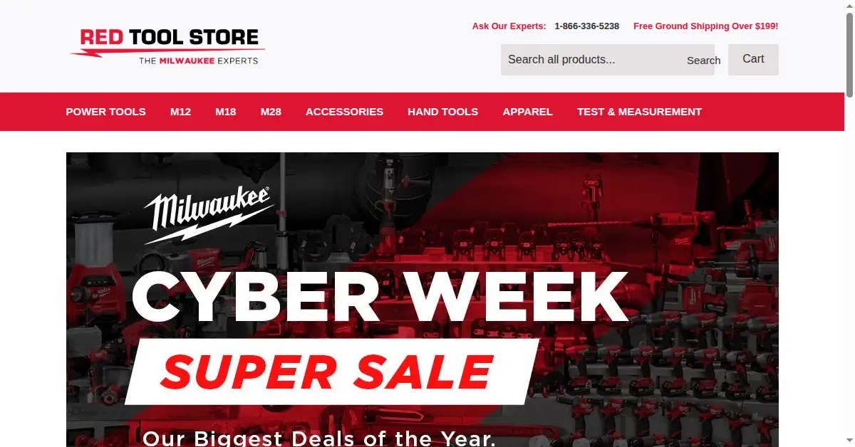 redtoolstore.com as the Internet Archive first saved it, 30 Jul 2016