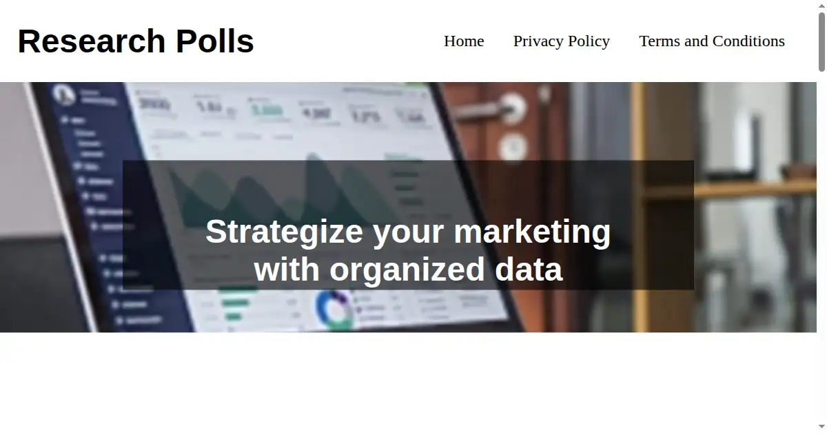 research-polls.com as the Internet Archive first saved it, 21 Jun 2022