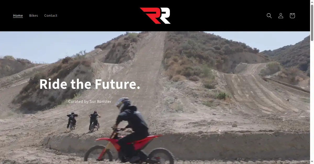 ronsterrides.com as the Internet Archive first saved it, 23 Dec 2024