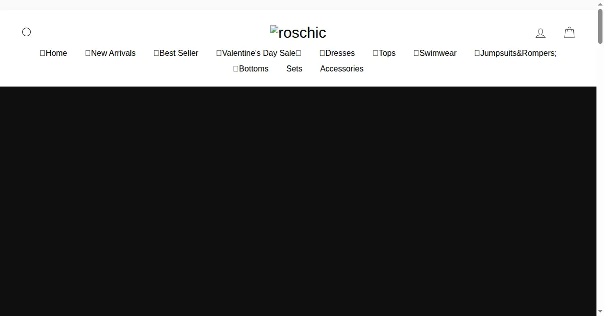 roschic.com as the Internet Archive first saved it, 10 Feb 2022