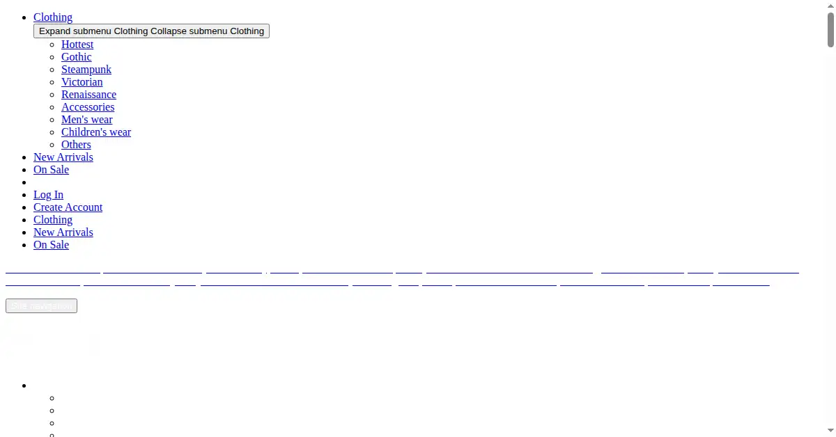 scarletdarkness.com as the Internet Archive first saved it, 19 Oct 2020