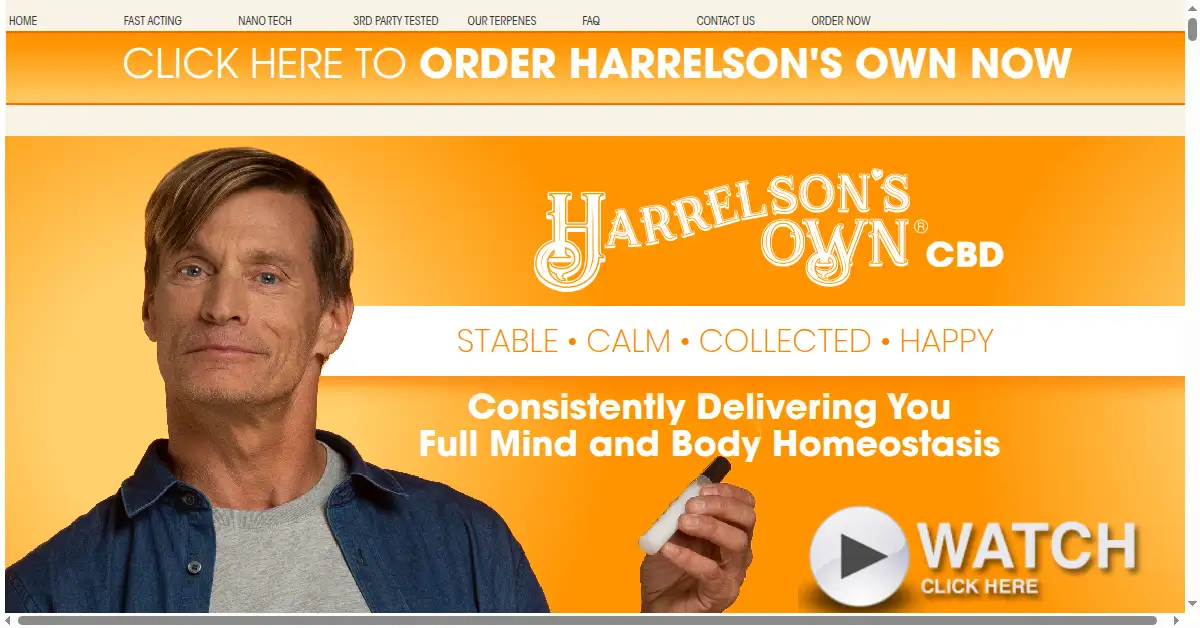 secure.harrelsonsown.com as the Internet Archive first saved it, 14 Jun 2020