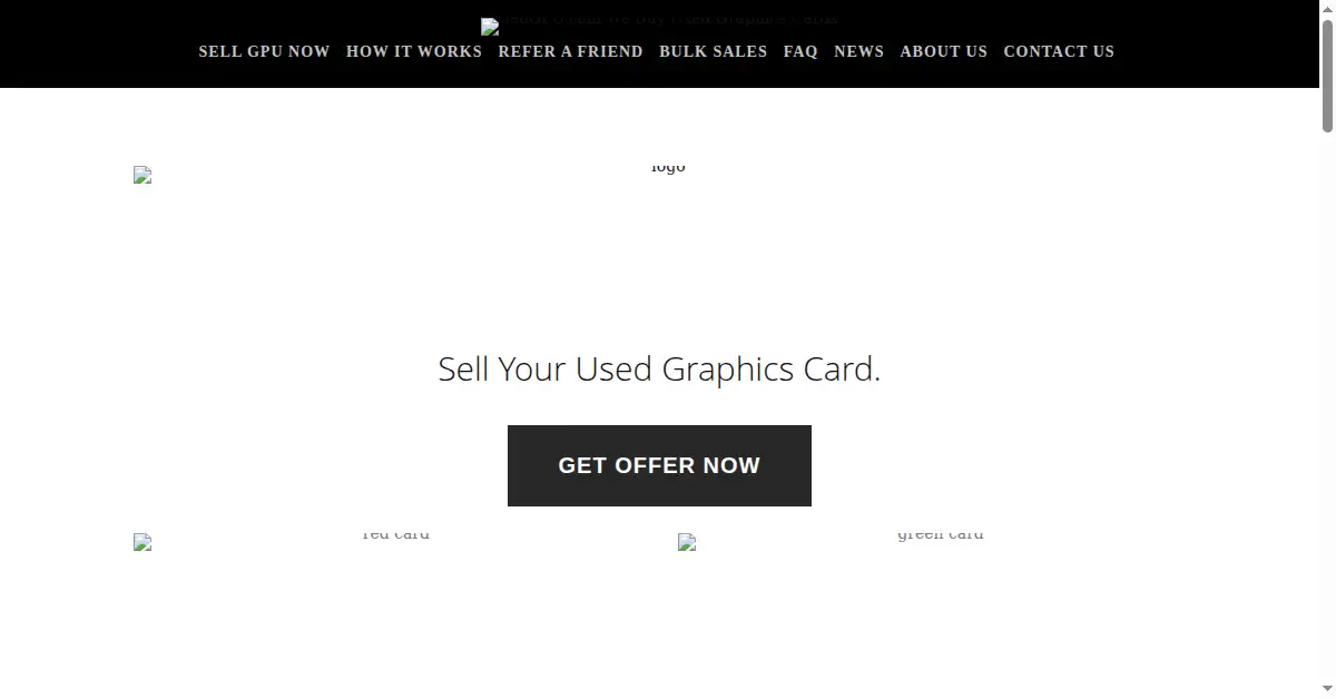sellgpu.com as the Internet Archive first saved it, 2 Oct 2014