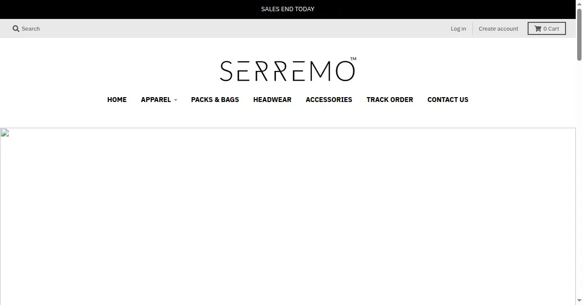 serremo.com as the Internet Archive first saved it, 6 Dec 2019