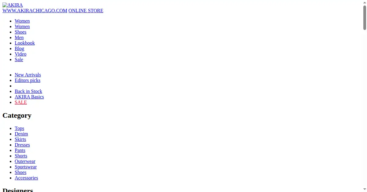 shopakira.com as the Internet Archive first saved it, 25 Aug 2010