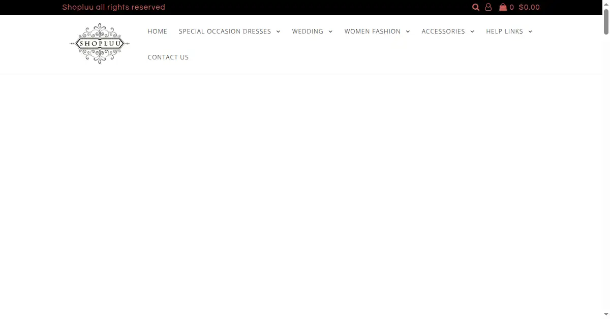 shopluu.com as the Internet Archive first saved it, 19 Mar 2018