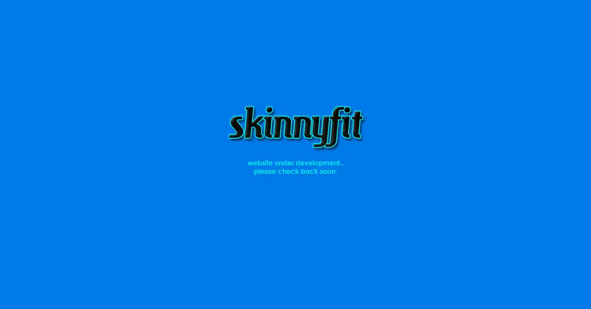 skinnyfit.com as the Internet Archive first saved it, 1 Jun 2007