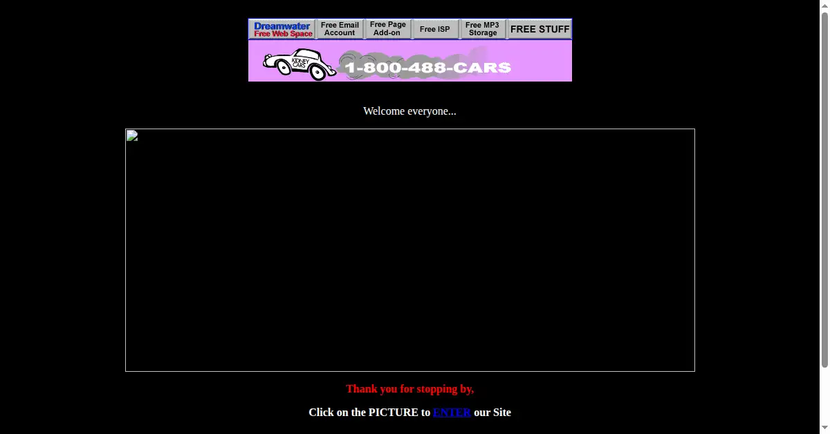 speedaddicts.com as the Internet Archive first saved it, 1 Feb 2001