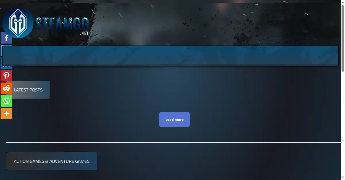 steamgg.net as the Internet Archive first saved it, 14 Mar 2023