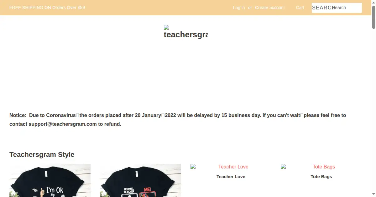teachersgram.com as the Internet Archive first saved it, 3 Feb 2022