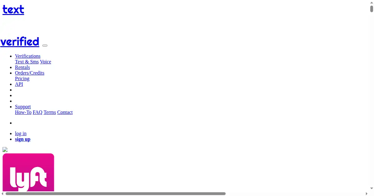 textverified.com as the Internet Archive first saved it, 17 Jul 2019