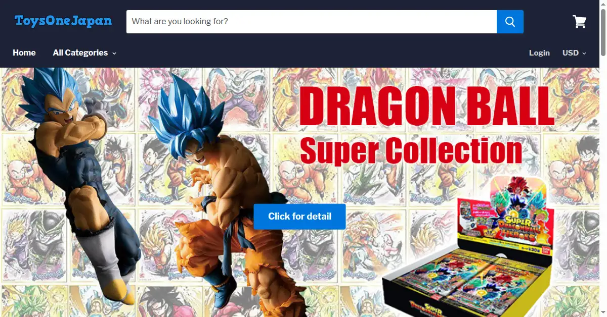 toysonejapan.com as the Internet Archive first saved it, 18 Aug 2019