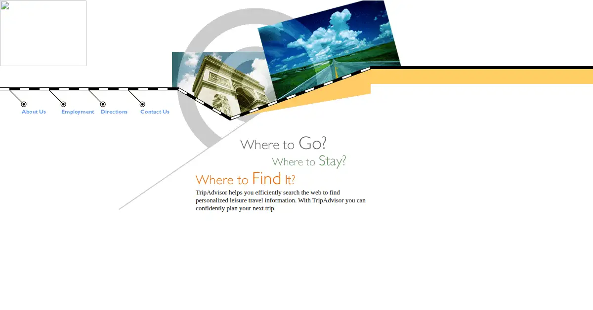 tripadvisor.com as the Internet Archive first saved it, 21 Aug 2000