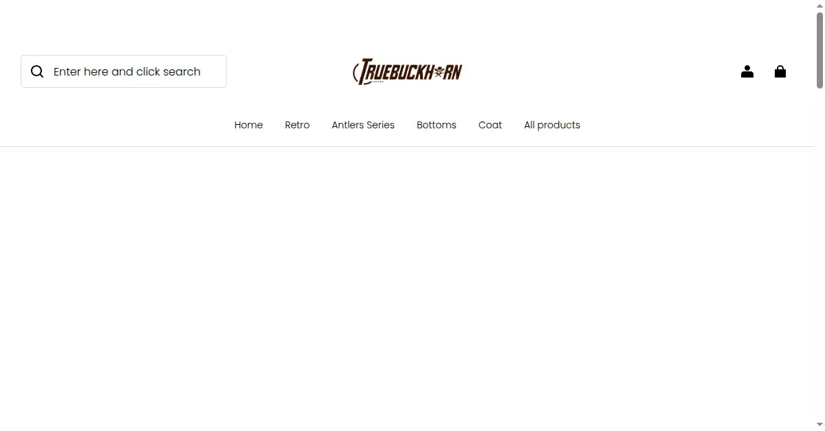 truebuckhorn.com as the Internet Archive first saved it, 26 Oct 2025