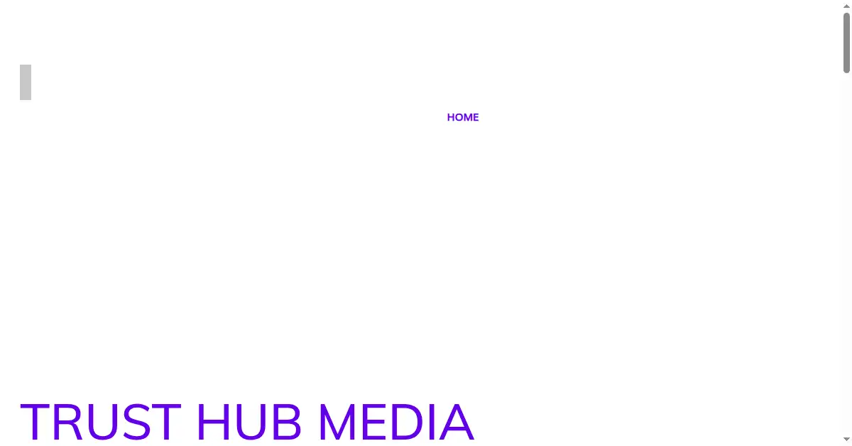 trusthubmedia.com as the Internet Archive first saved it, 29 Dec 2021