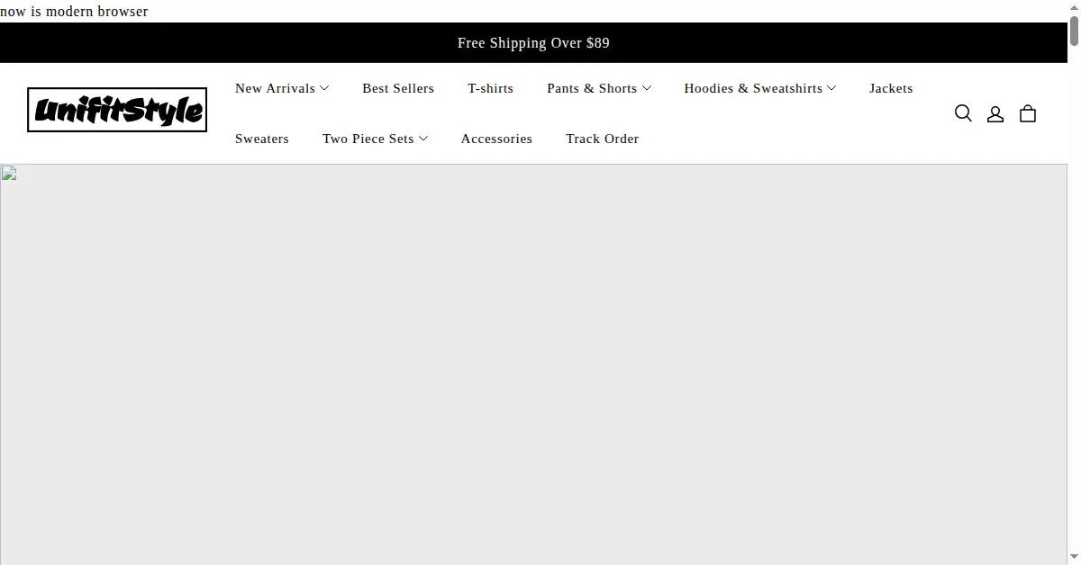 unifitstyle.com as the Internet Archive first saved it, 15 Apr 2024
