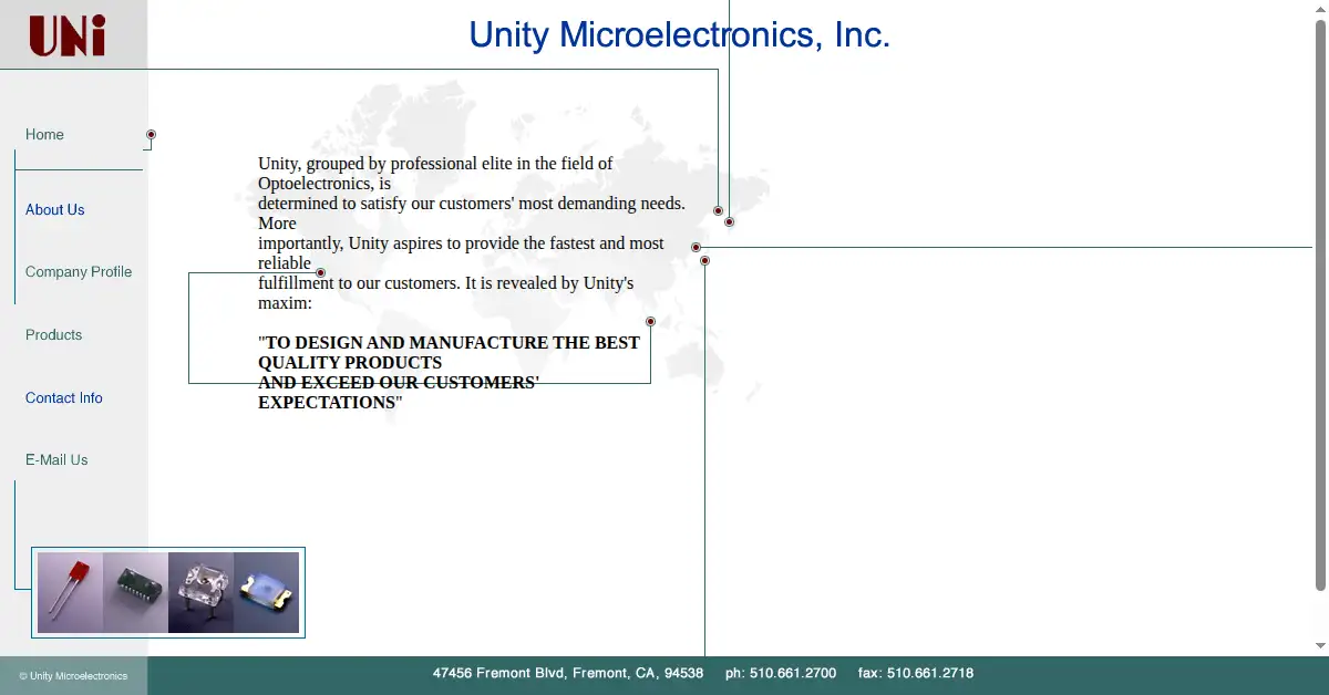 unity.com as the Internet Archive first saved it, 20 May 2000