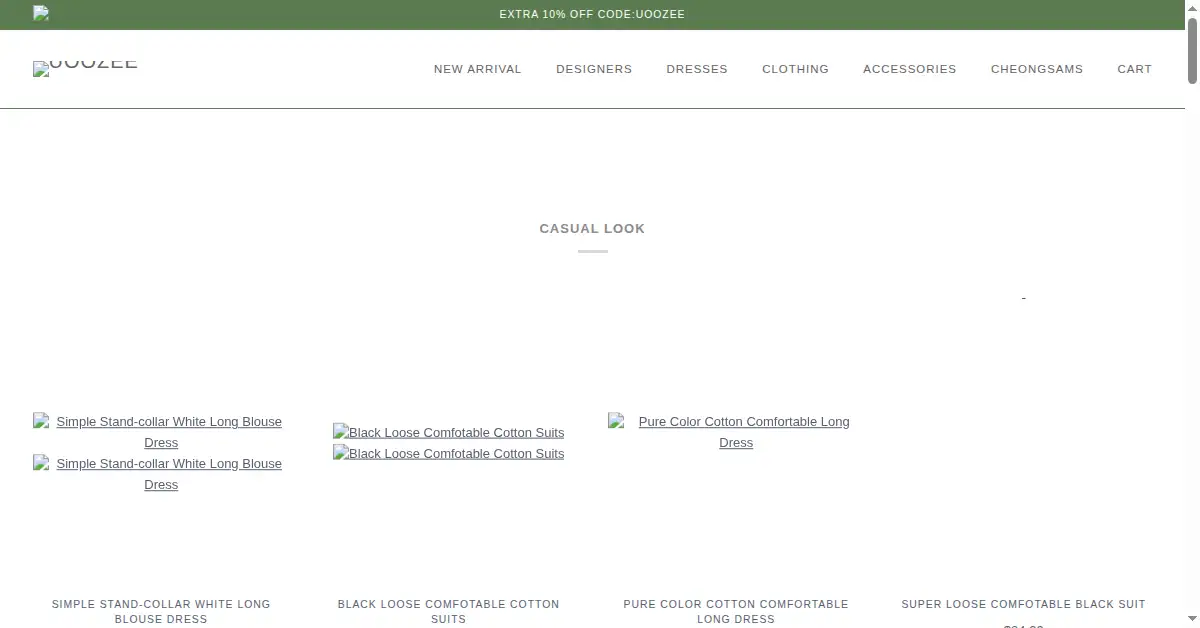uoozee.com as the Internet Archive first saved it, 22 Aug 2018