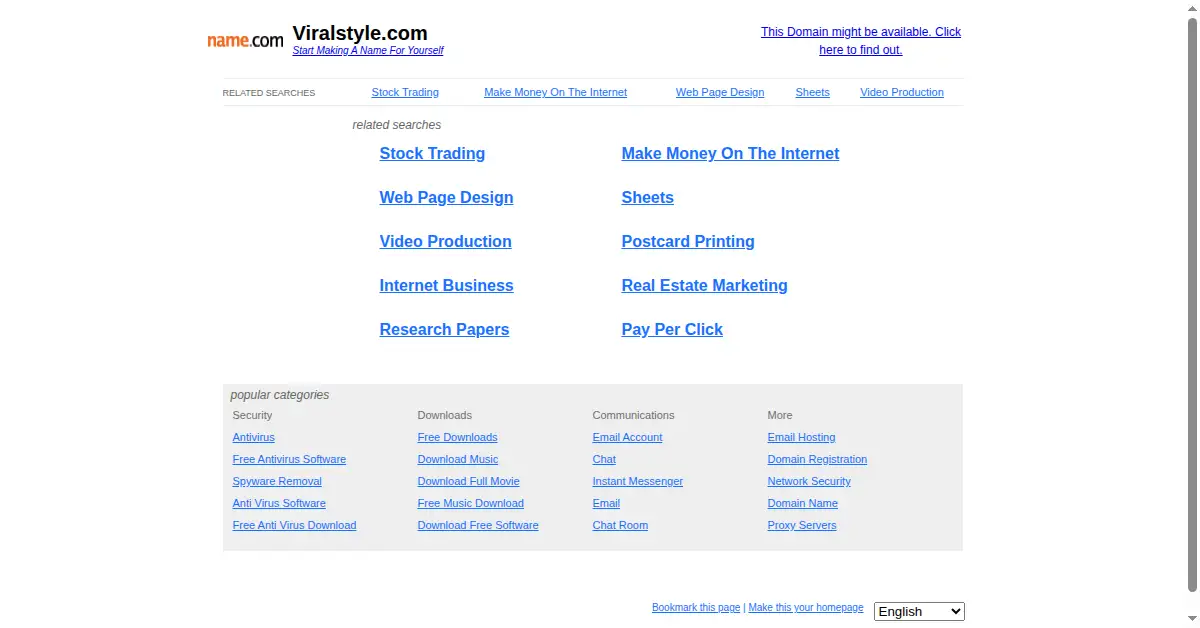 viralstyle.com as the Internet Archive first saved it, 2 Feb 2011