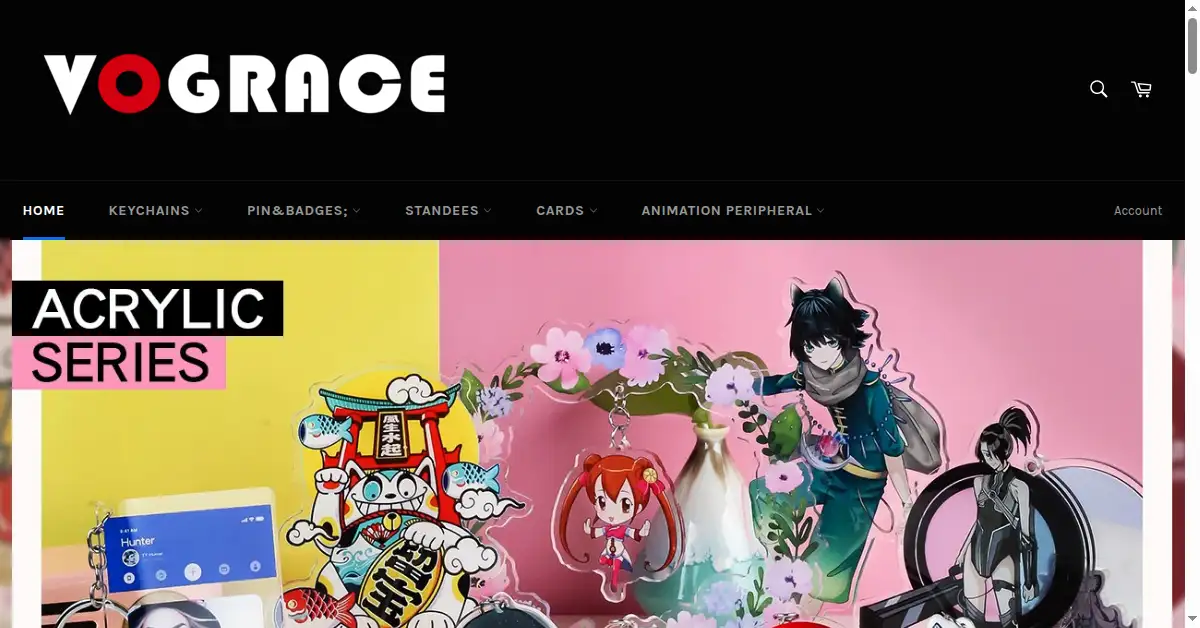 vograce.com as the Internet Archive first saved it, 4 Jun 2020