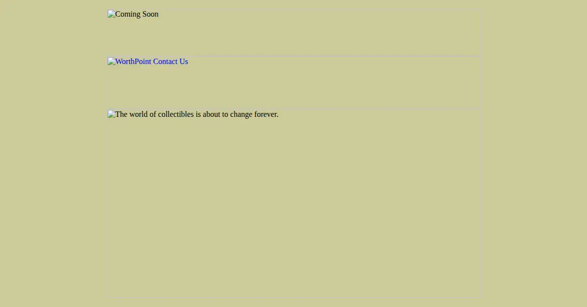 worthpoint.com as the Internet Archive first saved it, 18 May 2007