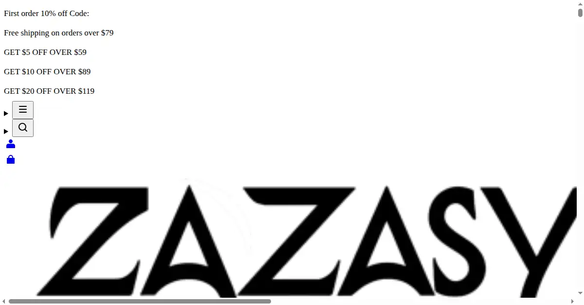 zazasy.com as the Internet Archive first saved it, 6 Feb 2025